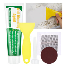 Wall Repair Kit, wall filler repair kit, Quick Drying & Waterproof Mending Agent With Mesh Patch, Sandpaper, Scraper, Effectively Scratches