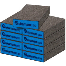 9 PCS Sanding Blocks 120 Grit Wet Dry Sandpaper