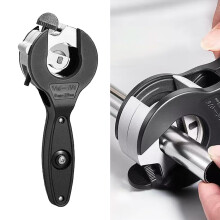 Ratcheting Tubing Cutter Tool for 8-29 MM Tube Copper Plastic Conduit Ratchet Pipe Cutters Metal 2025 New 2 in 1 Close Quarters 5/16" to 11/8" Soft