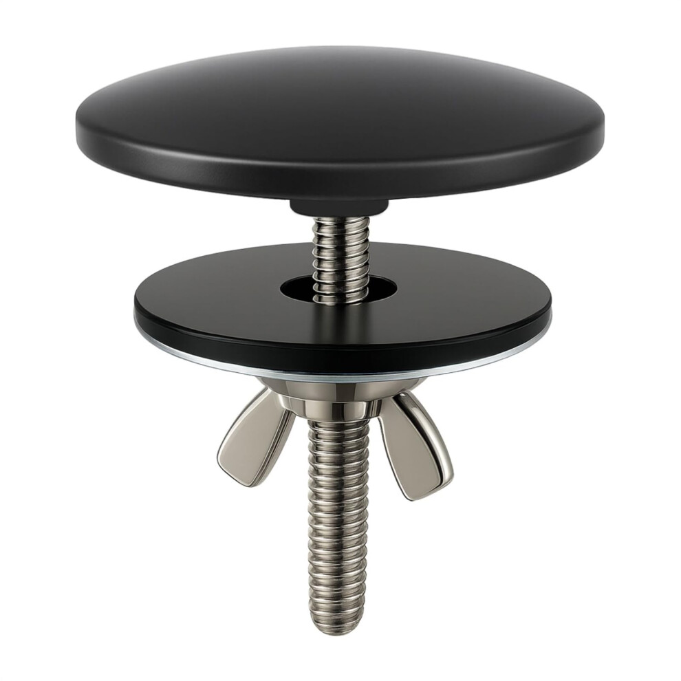 Xntong - Sink Hole Cover, Tap Hole Cover, Sink Overflow Cap, Solid Brass Kitchen Sink Cover, For Kitchen And Bathroom Tap Hole Blanking Plug 5051226562679