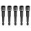 sourcing map 5pcs Magnetic Nut Driver 8mm Hex Drive Socket 2.56" Length Power Screw Drill Bits Socket Wrench Tools with 1/4" Quick Change Hex Shank 1