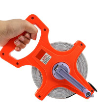 XIANTIAN Fibreglass Surveyors ,Open Reel Tape Measure (50M /165 FT)