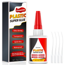 Plastic Super Glue 35g – Heavy Duty CA Glue for Plastic Repairs, Ideal for PLA, 3D Printing, Toys, ABS, PVC & DIY Projects