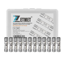 28 x 5Amp Fuses BS1362 Electrical Ceramic Household Domestic Mains Plug Top Fuses