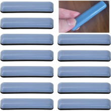 12Pcs Furniture Sliders for Carpet, 75 x 16 mm Easy Glide Furniture Sliders for Heavy Furniture