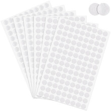 1008pcs Sticky Dots Double Sided 10mm (504 Pairs) – Strong Self-Adhesive Hook and Loop Dots, Featuring Double Sided, Round