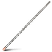 HSAWBIT 12mm x 350mm LONG SDS MASONRY DRILL BIT, TUNGSTEN CARBIDE TIP SDS PLUS SHANK, FOR WALL STONE CONCRETE BRICK