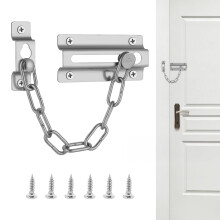 Flintronic Door Chain, Security Chain Lock for Front Door, Heavy Duty Safety Chain Door Lock, Anti Theft Door Chains Internal Door Lock