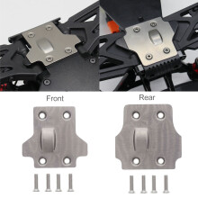 Steel Front+Rear Chassis Skid Plate Set for 1/8 Arrma Kraton Outcast Talion RC