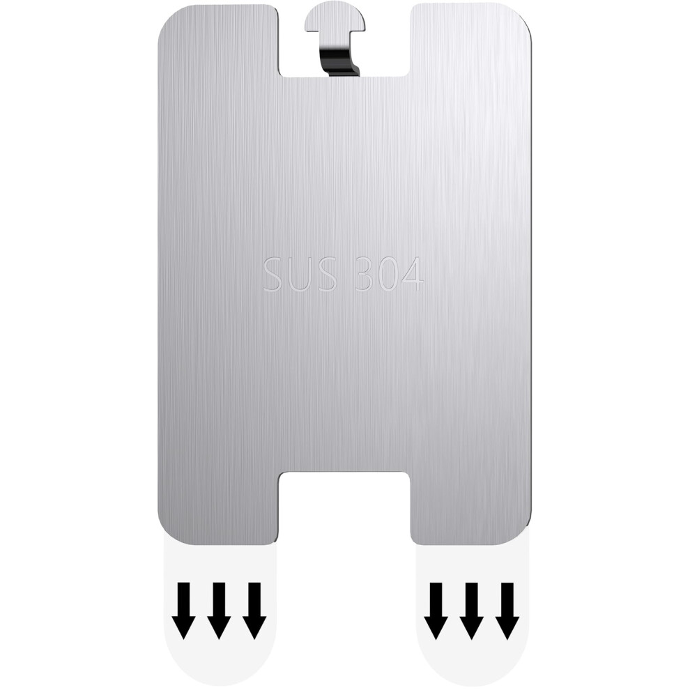 Bysmah Adhesive Picture Hooksï¼4 Pack No Nails Picture Hangers With 8 Removable Picture Hanging Strips Damage-Free Sticky Wall Hooks For Hanging 5051226614231