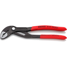 KNIPEX Cobra High-Tech Water Pump Pliers with Non-Slip Plastic Coating 180 mm, 87 01 180
