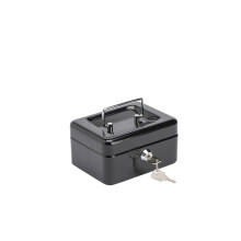 Burg-Wachter 6" Cash Box - Black, 152 x 80 x 115, CB01BK