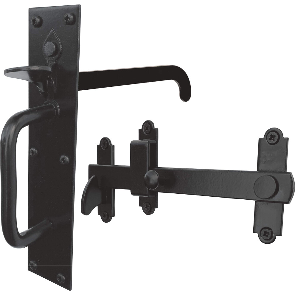 Irontite Suffolk Latch, Garden Gate Latch For Wooden Gates, Ideal Garden Gate & Door Latch For Keeping Gates Shut, Heavy Duty Garden Gate Latches 5051226583117