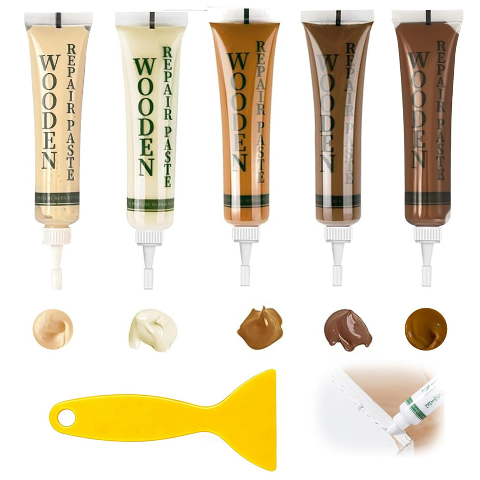Laminate Floor Repair Kit, Wood Putty, Wood Repair Kit, Vinyl Floor Repair Kit For Repairing Scratches, Cracks And Discoloration On Wooden Cabinet 5051226606175