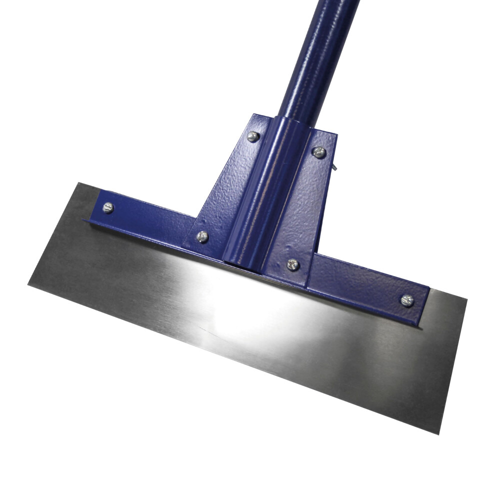 Faithfull Floor Scraper – 400Mm (16In) Wide Blade With 1450Mm (57In) Fibreglass Handle For Surface Cleaning & Preparation