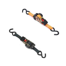 (Orange) Zeechic Retractable Ratchet Straps 78.7 * 1 in,Automatic Retractable Tensioner