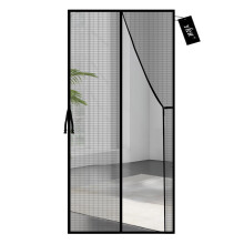 YRH Magnetic Fly Screen Door,Fiberglass Enhanced Screen Mesh,with Stay Open Buckles,Heavy Duty Self-Sealing Mesh,Powerful Magnets,No Drill