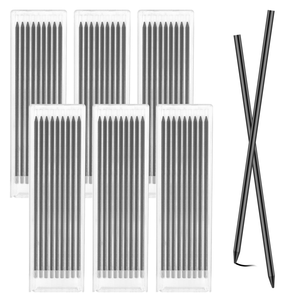 54Pcs Carpenter Pencil Refills Compatible With Tracer And Pica, 2.8Mm Pencil Lead Refills 5051226623691