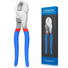 VORXEON Cable Cutter 10inch Heavy Duty Wire Cutters Large High Leverage Cutter Tool for Aluminum Copper Wire Communications Cable (Except Steel Wire
