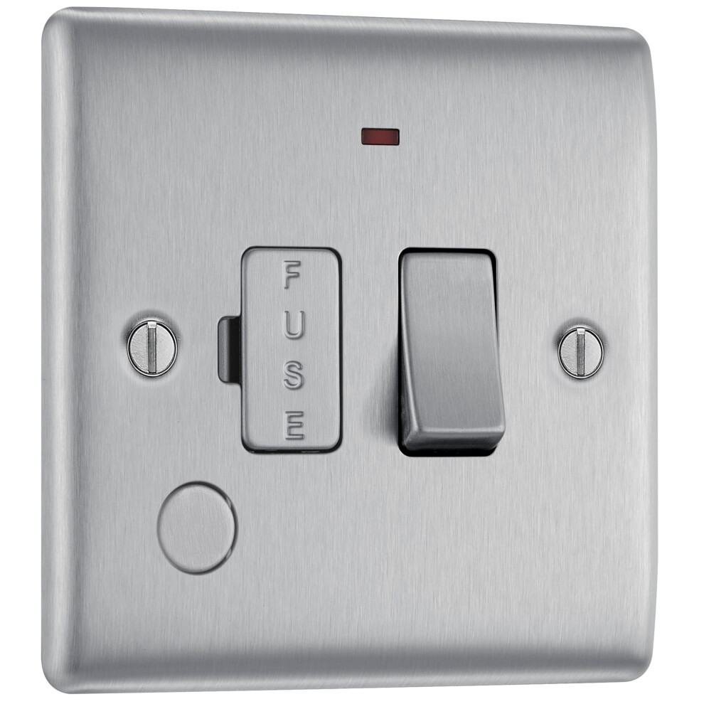 Bg Electrical Switched Fused Connection Unit With Neon Indicator And Cable Outlet 5051226601774