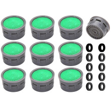 Tap Filter Nozzle - ShiningUU 10pcs Tap Aerators, Faucet Aerator with Sealing Gaskets