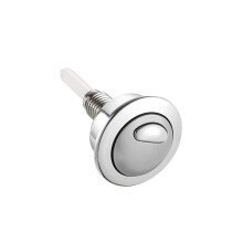 SEBA Home Dual Flush Toilet Button Compatible with Optima 49 – Chrome-Plated Replacement Flush Valve – Water-Saving Push Button for Cistern