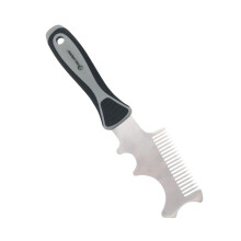 ROLLINGDOG 4 in 1 Paint Brush Comb - Paint Brush Roller Cleaner Tool,Heavy Weighted For Sufficient Cleaning And Maintaining Your Paintbrushes And