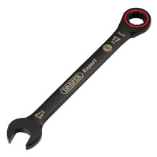Draper 03890 Expert HI-TORQ Metric Ratchet Combination Spanner, 17mm, Black