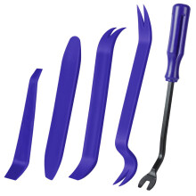 flintronic 5PCS Trim Removal Tool, Car Trim Removal kit, Tool Kits for Car Radio Door Dashboard Install, Plastic Pry tool