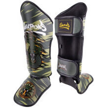 (Small / Medium) 8 Weapons Kids Viper Muay Thai Shin Guards