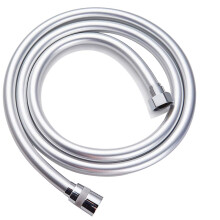 Shower Hose 2m - Extra Long Shower Cable Tube Universal PVC Connector Replacement Smooth for Leakproof or Anti Kink
