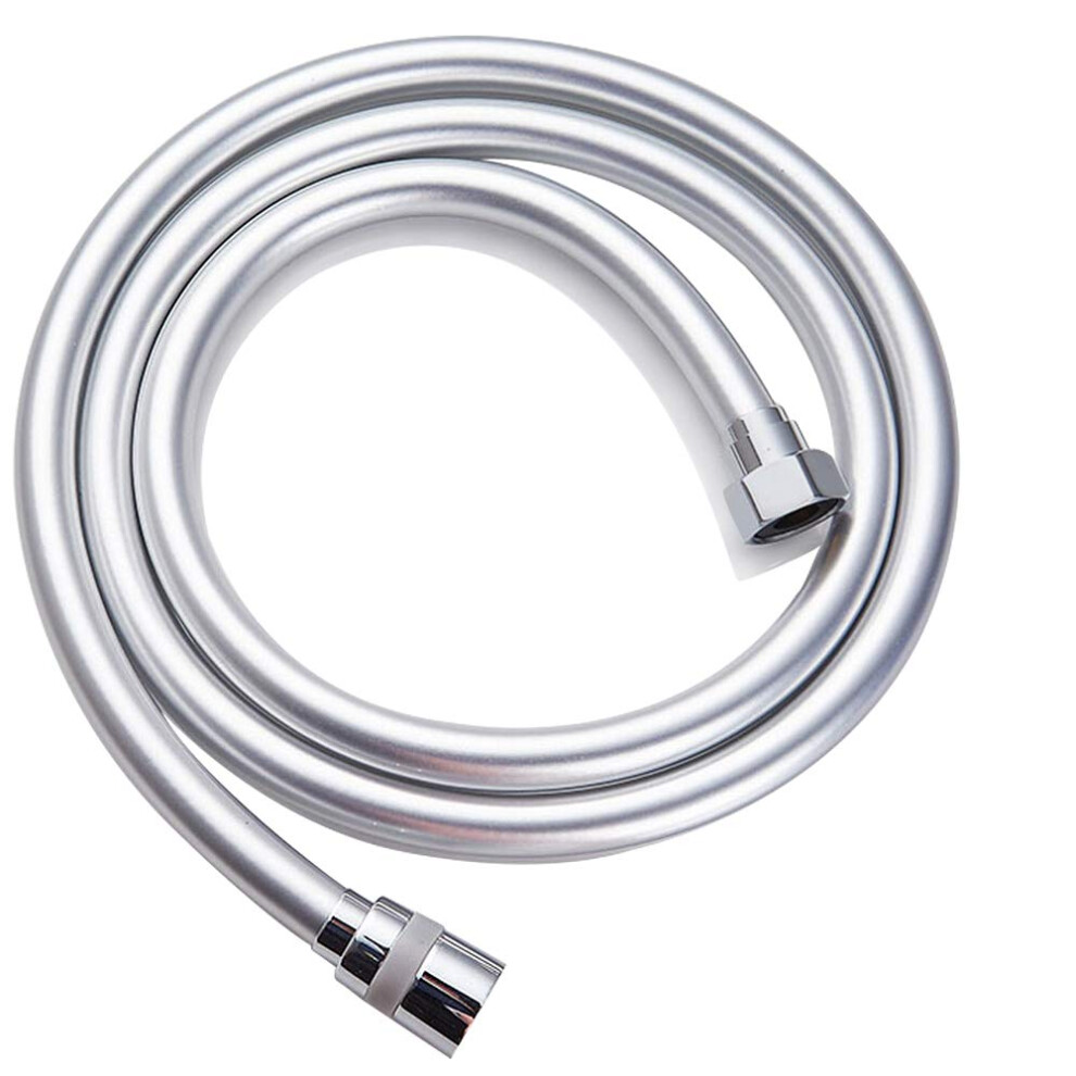 Shower Hose 2M - Extra Long Shower Cable Tube Universal Pvc Connector Replacement Smooth For Leakproof Or Anti Kink 5051226601002