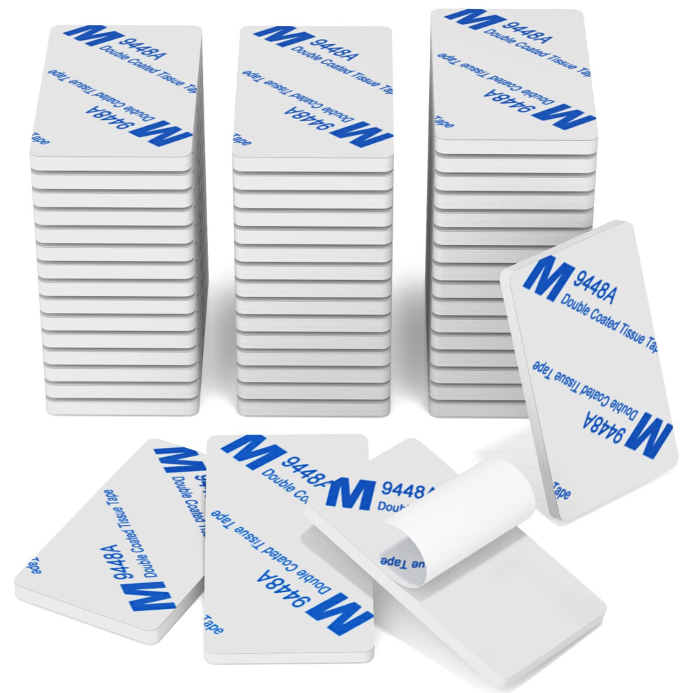 Hommand Double Sided Sticky Pads, 50 Pcs Sticky Foam Pads Heavy Duty, Extra Strong Adhesive Foam Pads, Double Sided Foam Tape, Waterproof Mounting Pa 5004712438798