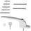 Blunivia Universal Multi-Spindle uPVC Window Handle - Durable Replacement with Secure Locking Mechanism for Enhanced Home Security 1