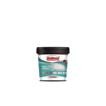 UniBond 2643633 Ultra Force Wall Tile Grout, Waterproof Grout for All Rooms, Mould Resistant, Suitable for Porcelain, Mosaic and Ceramic, Grey, 1.38kg