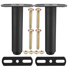 Adjustable Bed Legs, 2 Pcs Heavy Duty Center Frame Slat Support for Cabinet Sofa Bed Frame Replacement Parts 7-11(18-33cm)