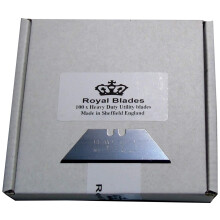 100 x Heavy Duty Straight Profile Quality Sheffield Made Multi Purpose Scraper Cutting Edge