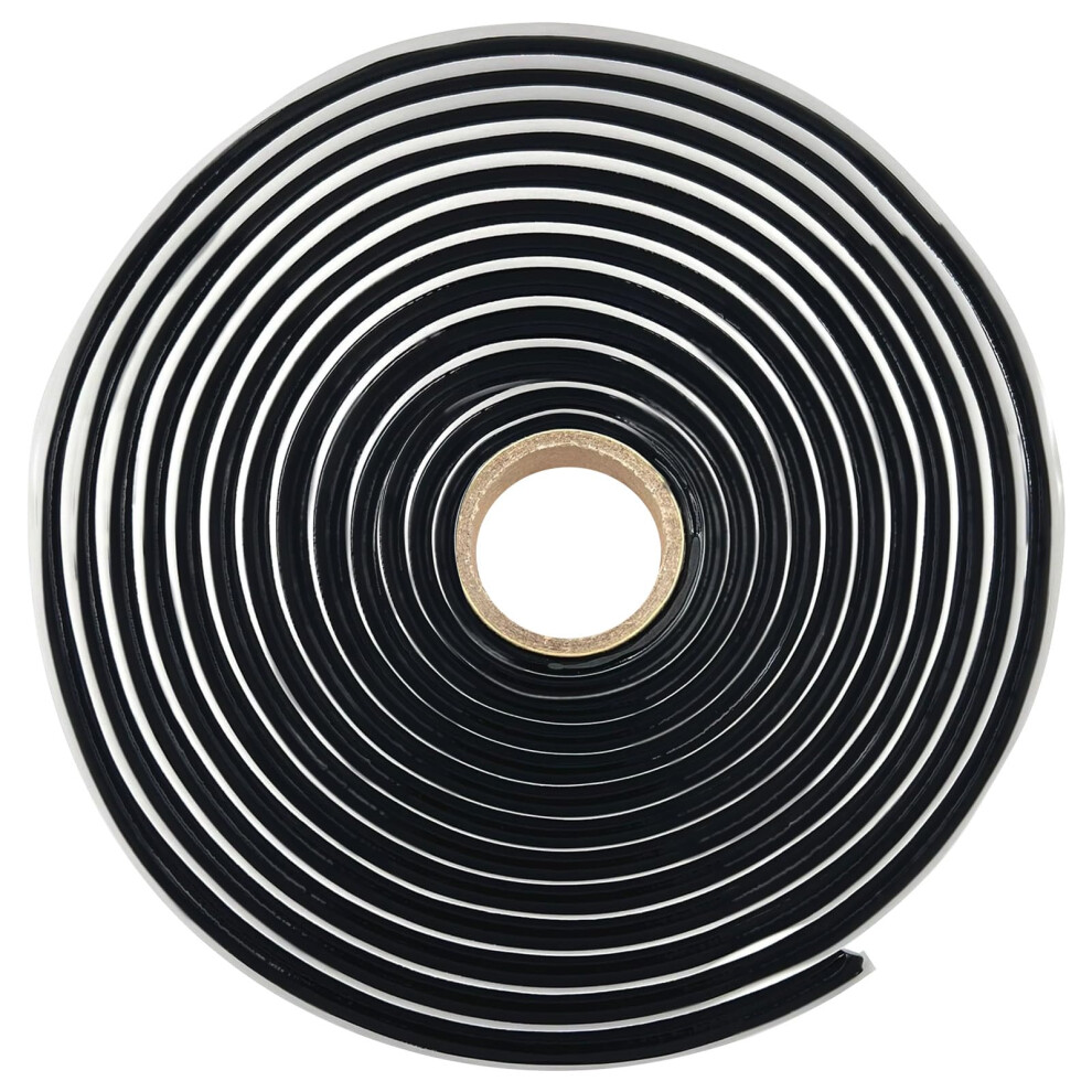 Flintronic Butyl Sealant Tape, Black Butyl Sealant Rubber, 8Mm(Î¦) X 4M(L) Butyl Sealing Rope, Butyl Seal Putty Tape For Leaks 5051226572142