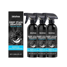 (3PCS) 1-5x stubborn stain remover spray Quickly Removes Stubborn Oil Grime Office Desk Emergency Cleaner