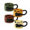 (Yellow) 4Colors Cat Cat Stacked Cup,Cute Stackable Coffee Mugs,Ceramic Funny Animal Coffee Mugs 1