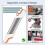 File guide compatible with Stihl chainsaw, 2-in-1 holder 3/8" diameter 4