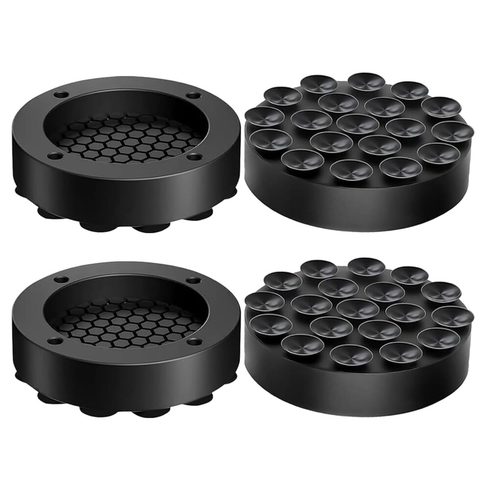 4 Pcs Anti Vibration Pads For Washing Machine, Non Slip Shock Absorbing Feet Pads For Washer Dryer Refrigerator Dishwasher 5051226606373