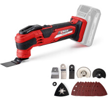 Einhell Cordless Multi Tool with Accessories 18V Power X-Change, Multi-Use Cutting and Sanding Tool for Wood, Plastic, Metal and Tile