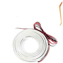 (4m, Ice Blue) Dynamic Flowing Car Trunk Light Strip, Trunk Led Light Strip