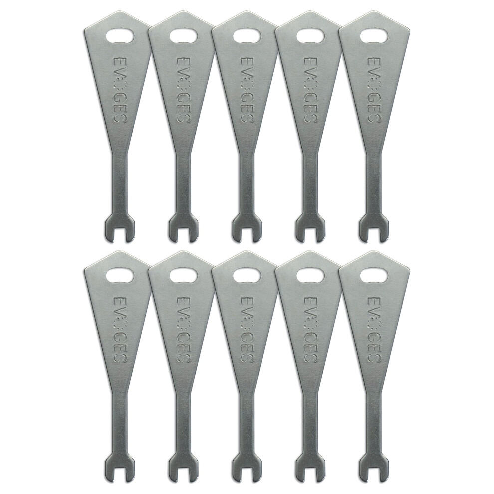 Evoges Test Fish Key For Secret Emergency Light Grid Switches Replacement Key (Pack Of 10) 5051226572654