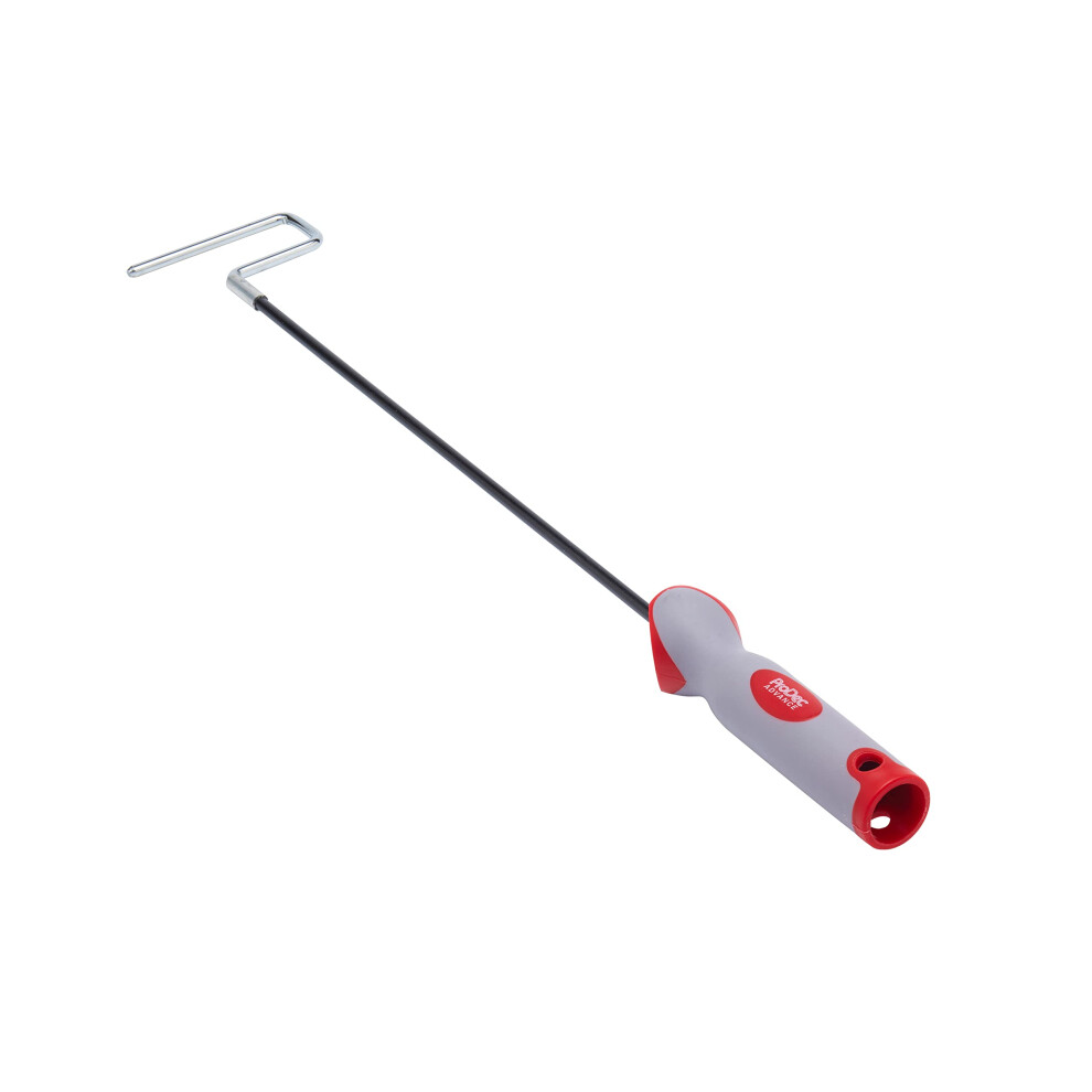 Prodec Advance 24 Inch Long Soft Grip Flexible Mini Paint Roller Frame Gives Extended Reach Ideal For Painting Behind Radiators, Pipes And Gutters Co 8187743985985