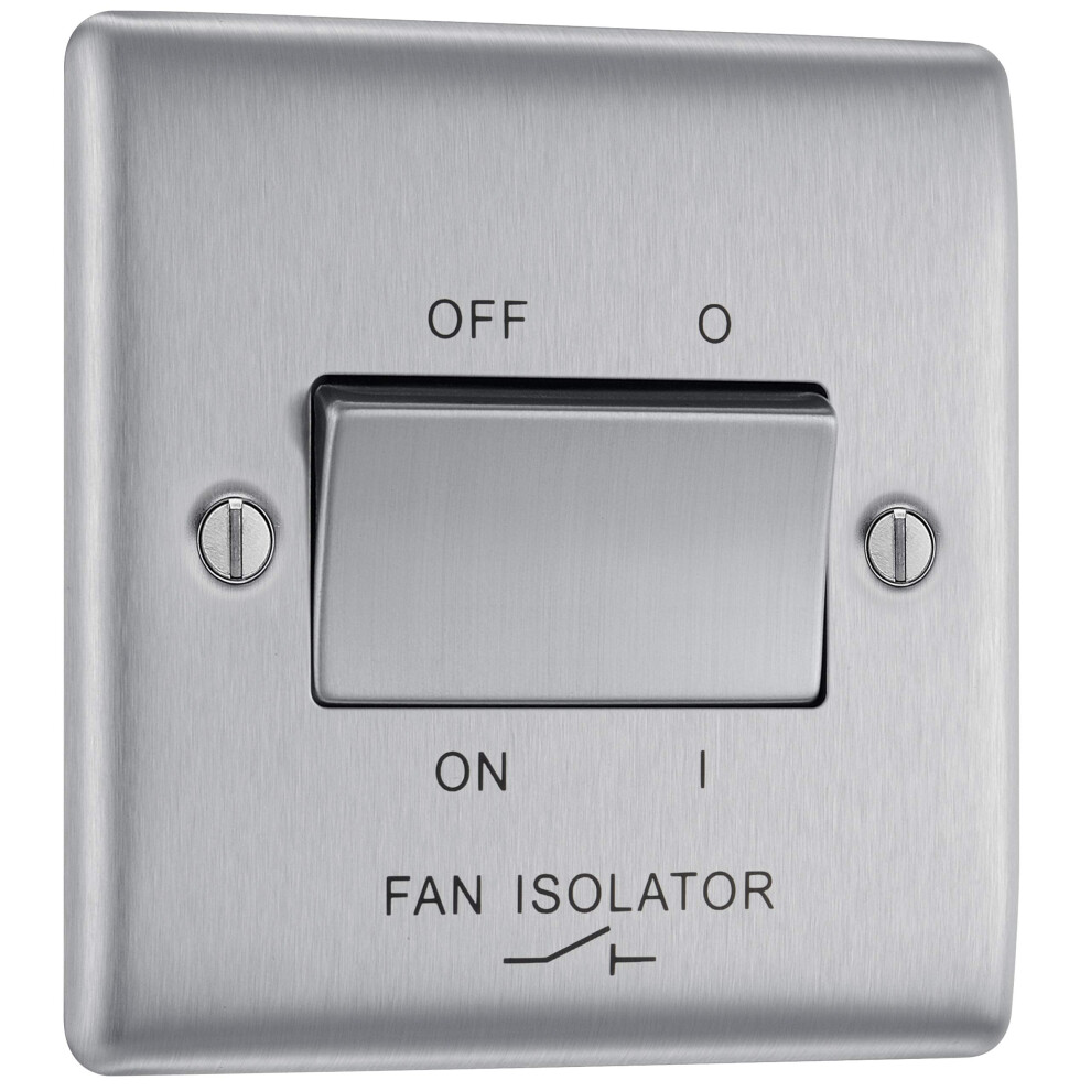 Bg Electrical 3-Pole Fan Isolator Switch 5051226612206