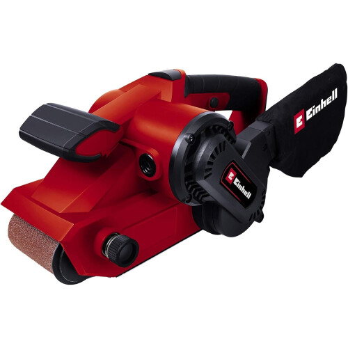 Einhell Einhell Belt Sander 800W, Strip Sander with Tool-Free Belt Change, Auxiliary Handle