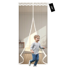 YRH Magnetic Fly Screen Door - Heavy Duty Self-Sealing Mesh,Powerful Magnets and Full Frame Magic Tape,No Drill Installation,Automatically Closes