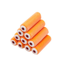 ProDec Advance 10 Pack 4 inch Flock Mini Paint Rollers for an Ultra-Smooth Finish with Gloss and Satin Paints on Skirting Boards, Window Sills